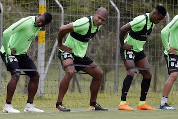 Atlético Nacional se prepara para enfrentar a Bucaramanga en el estadio Atanasio Girardot de Medellín, por la fecha 8 de la Liga Águila 2018 II.