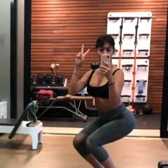 Cristiano sigue entrenando, y Georgina presume de vistas