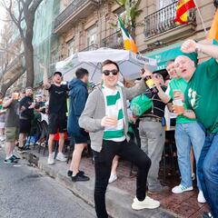 La afición del Celtic tiñe de verde Valencia: ya hay tres detenidos
