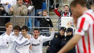 El Castilla se llevó el derbi de filiales ante el Atlético.