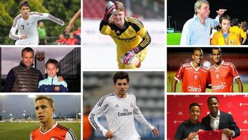 Kluivert, Hagi, Zidane... promesas que celebran el D¨ªa del Padre