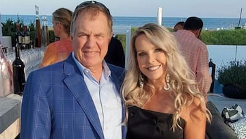 Linda Holliday y Bill Belichick vía Instagram.