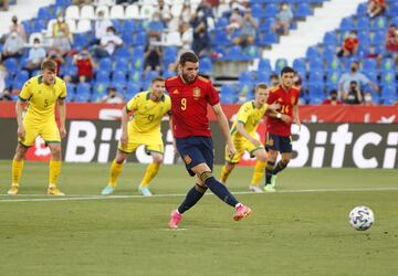 Abel Ruiz falló un penalti.