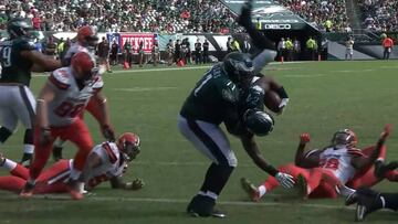 Jason Peters fue en el Ángel de la guarda de Mathews