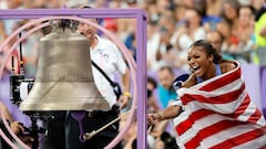 This was the reaction of Team USA’s Gabby Thomas after winning gold in 200m at Paris 2024 Olympics