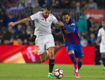 Vitolo y Neymar. 