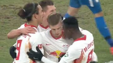 Resumen y goles del RB Leipzig vs. Augsburgo de la Bundesliga