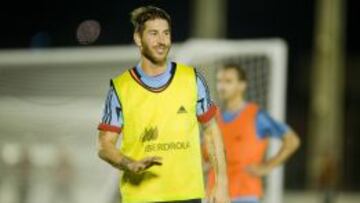 Ramos, Cesc y Villa, los más tuiteados en la preparación