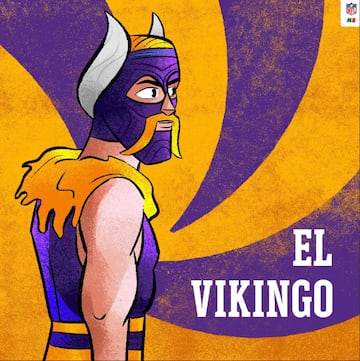 Así se ven los 32 equipos al estilo de la lucha libre mexicana