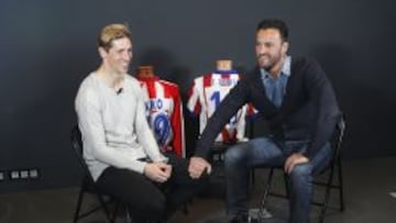 Kiko, con Torres en una entrevista de AS.