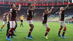 Flamengo romp to 5-0 win to set up final with River Plate