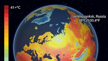 Temperaturas más altas que nunca en el círculo polar ártico