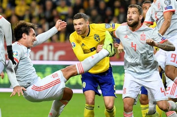 Mikel Oyarzabal, Marcus Berg e Iñigo Martínez.