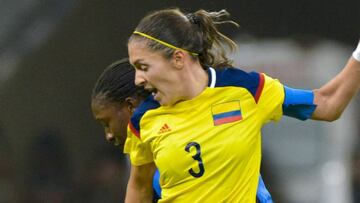 Natalia Gaitán, capitán de la Selección Colombia que juega los Juegos Olímpicos de Rio 2016.
