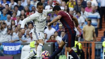 El Real Madrid recibirá al Eibar el 22 de octubre a las 20:45