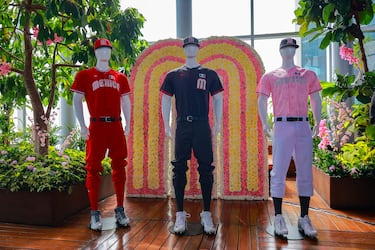 México a lo japonés: Así luce el uniforme para el premier 12 de béisbol