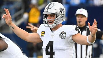 El quarterback de los Raiders no ha sido sutil en su deseo de sumar a su excompa&ntilde;ero de universidad.