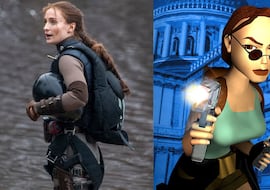 ‘Tomb Raider’ sufre las primeras filtraciones de su set de rodaje: Sophie Turner ya viste como Lara Croft en acción