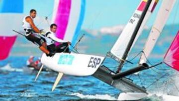 <b>TORNADO. </b>Paz y Echevarría, en Pekín