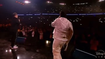 Se le cae el discurso a George Harris: el público del Festival de Viña del Mar le respondió así