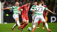 James muestra sacrificio en el triunfo de Bayern ante Celtic