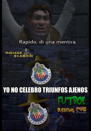 Los memes acaban con Chivas y América