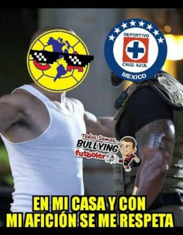 Los Memes acaban con Cruz Azul tras derrota contra América