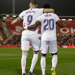 Real Madrid roll on thanks to Vinícius and Benzema