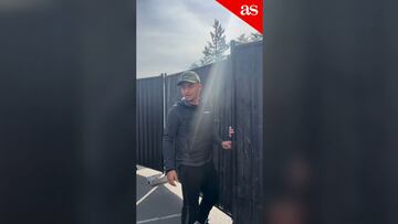 Nicolás Guerra llega al estadio Nacional y así lo reciben los hinchas de la U: gesto clave