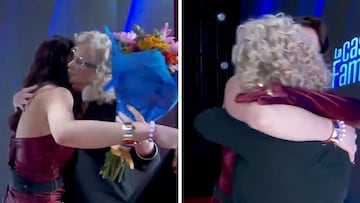 Así fue el reencuentro de Gala Montes y su mamá