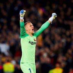 Ter Stegen, a las puertas de superar su récord de imbatibilidad