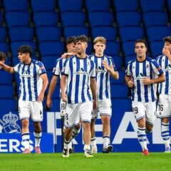 La Real B se reencuentra con el triunfo gracias a un inspirado Carrera