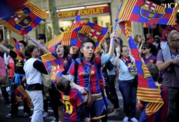 Las mejores imágenes de la fiesta blaugrana