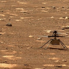 El Ingenuity muestra un terreno intrigante en Marte