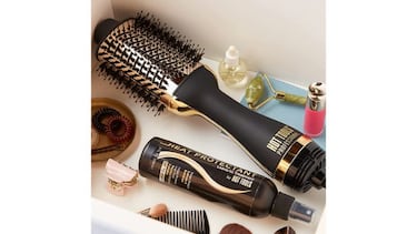 Así es el cepillo secador con superficie de oro de 24 quilates y 16.800 opiniones en Amazon