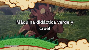 Máquina didáctica verde y cruel, Dragon Ball Z: Kakarot