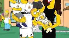 Football stars take over The Simpsons