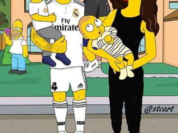 Sergio Ramos, Pilar Rubio and their kids