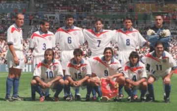 Adidas Predator apareció con fuerza en el Mundial de 1998. Fabián Estay, José Luis Sierra y Clarence Acuña, ocuparon los zapatos que marcaron una época.