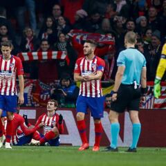 Los tres centrales del Girona miden las ideas del Atleti