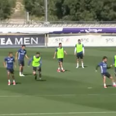 El Madrid completa su segunda sesión de cara al Bayern