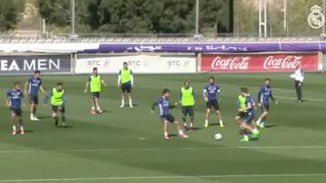 El Madrid completa su segunda sesión de cara al Bayern