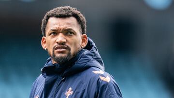 Jailson Marques, jugador brasileño del Celta, en Balaídos.