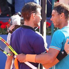 Thiem roza la perfección y es el segundo tras Djokovic que gana cuatro veces en tierra a Nadal