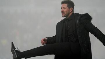 Simeone, en Huesca. 