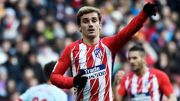 Griezmann con el Atlético.