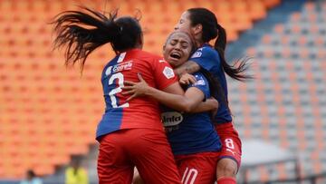 Medellín vence a Nacional en el Atanasio en el clásico de la Liga Femenina