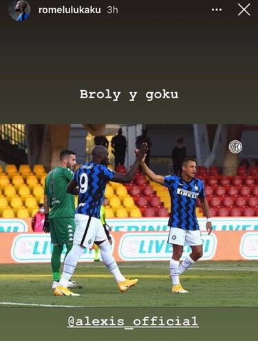 Lukaku compara su asociación con Alexis con Dragon Ball