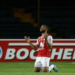 Falcón: Marcar el primer gol me compromete más con Santa Fe