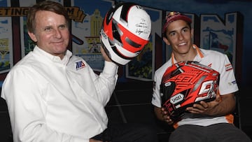 21/04/18  MOTOCICLISMO MOTOGP 
 WAYNE RAINEY CON MARC MARQUEZ 
 
 FOTO ENVIADA JESUS.BALSEIRO.